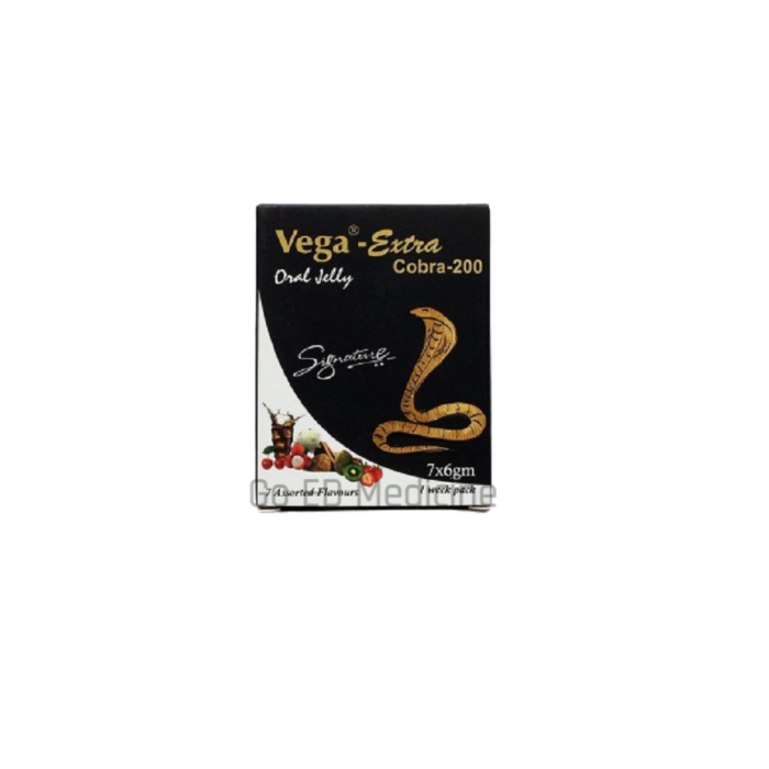 Vega Extra Cobra 200mg Sildenafil Oral Jelly