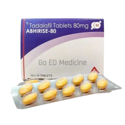 Abhirise 80mg Tadalafil Tablets