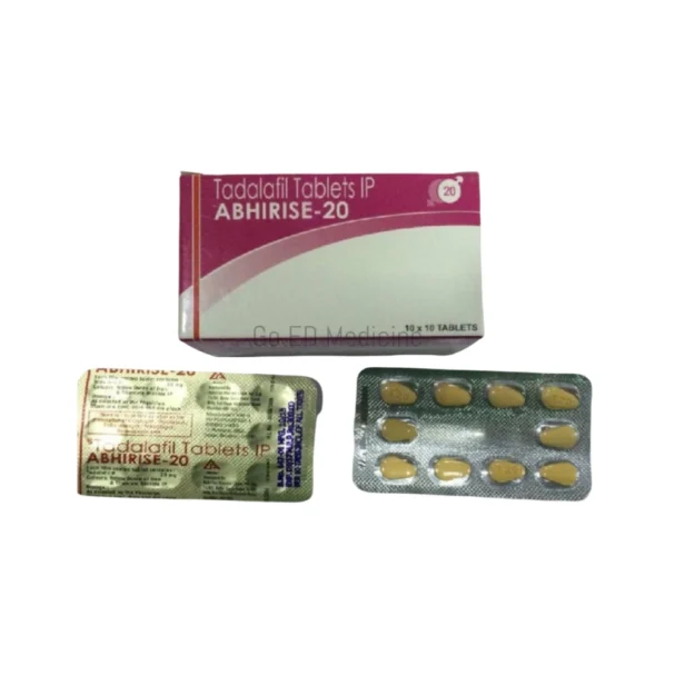 Abhirise 20mg Tadalafil Tablet 2