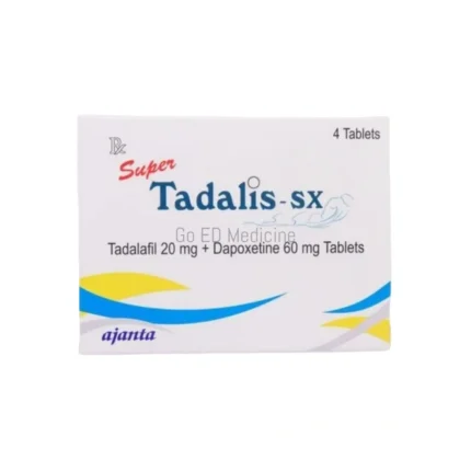 Super Tadalis-SX 80mg Tadalafil & Dapoxetine Tablets 2