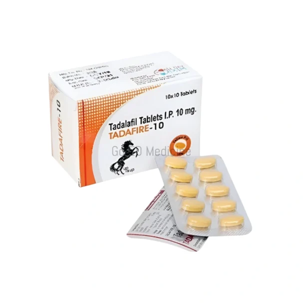 Tadafire 10mg Tadalafil Tablets 1