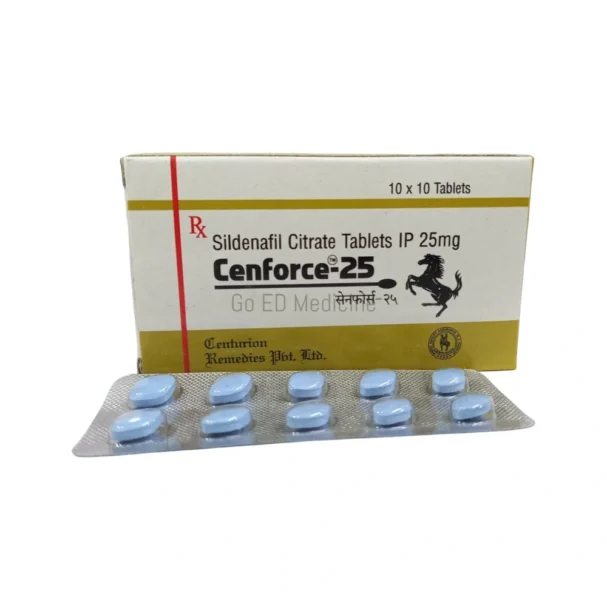 Cenforce 25mg Sildenafil Tablet 1