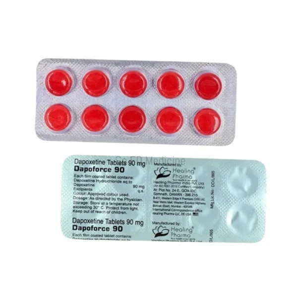 Dapoforce 90mg Dapoxetine Tablets 1