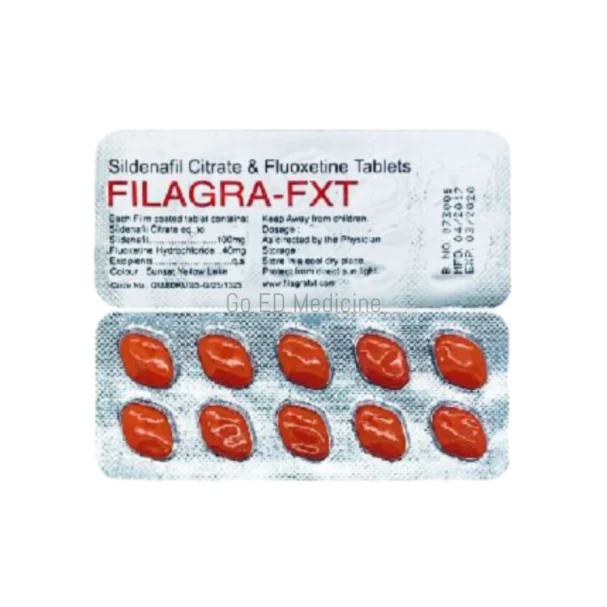 Filagra FXT 100+30mg Sildenafil & Duloxetine Tablet 1