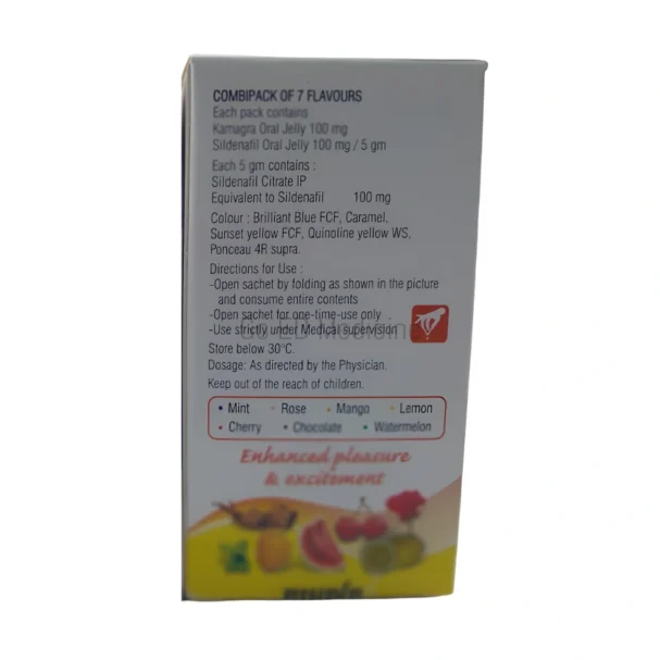 Kamagra 100mg Sildenafil Oral Jelly Vol-2 3