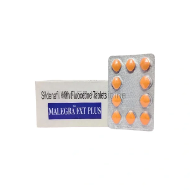 Malegra FXT Plus 100+60mg Sildenafil & Fluoxetine Tablet 1
