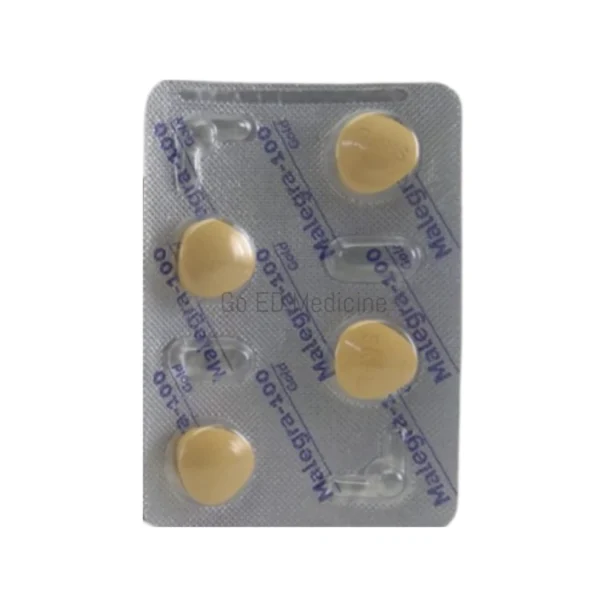 Malegra Gold 100mg Sildenafil Tablet 1
