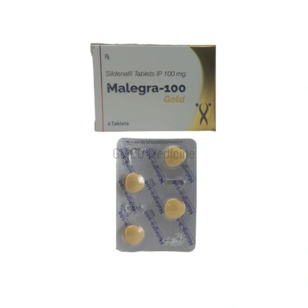 Malegra Gold 100mg Sildenafil Tablet 3
