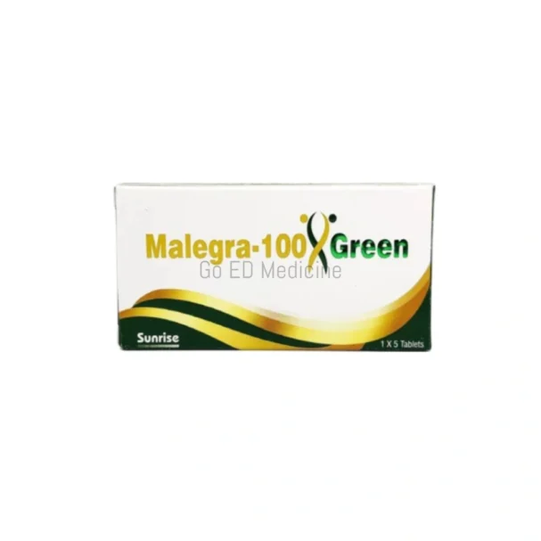 Malegra Green 100mg Sildenafil Tablet 1