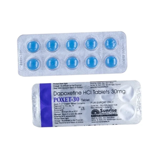 Poxet 30mg Dapoxetine Tablet 1