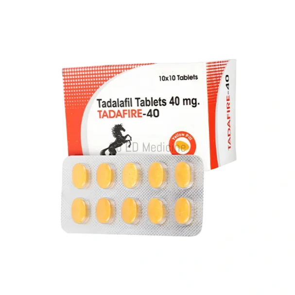 Tadafire 40mg Tadalafil Tablets 3