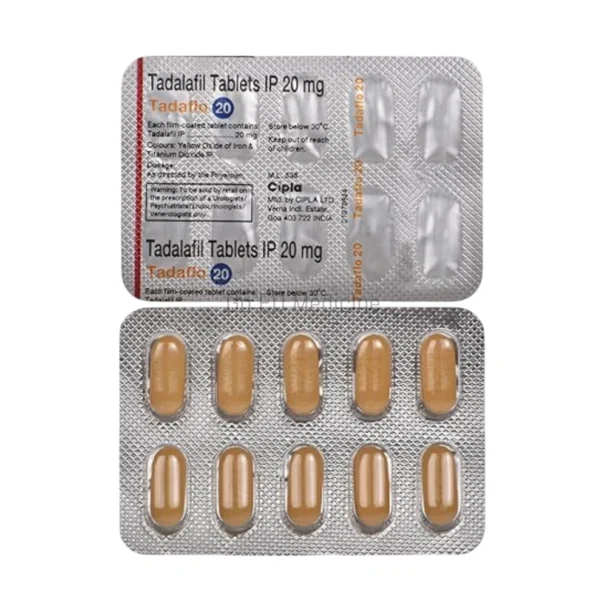 Tadaflo 20mg Tadalafil Tablets 3
