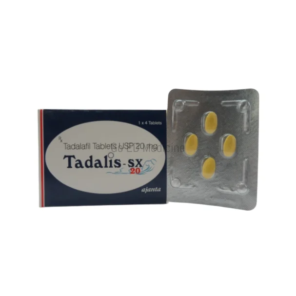 Tadalis SX 20mg Tadalafil Tablet 1