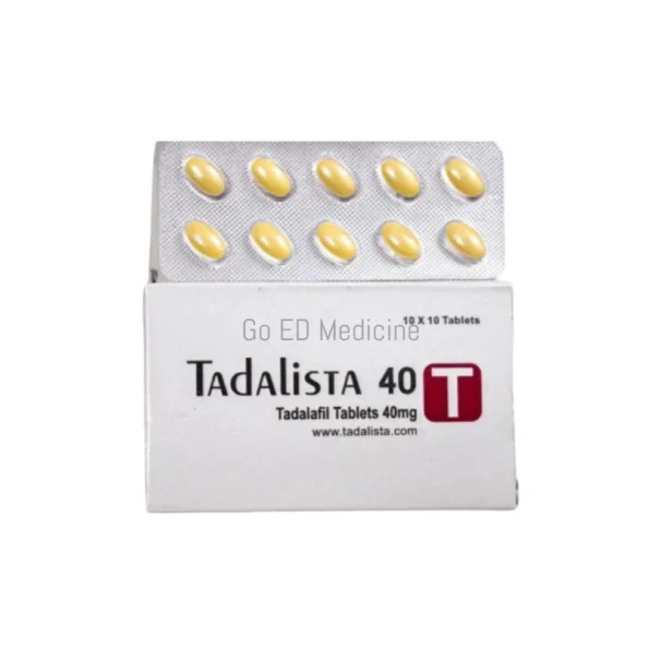 Tadalista 40mg Tadalafil Tablet 1