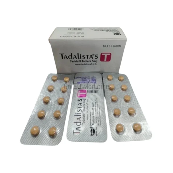 Tadalista 5mg Tadalafil Tablet 1