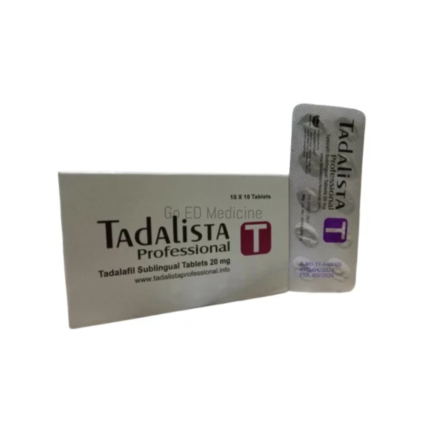 Tadalista Professional 20mg Tadalafil Sublingual Tablet 3