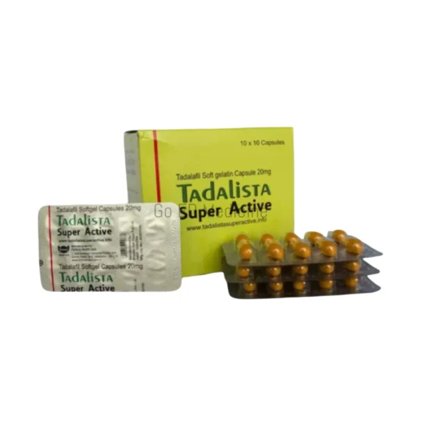 Tadalista Super Active 20mg Tadalafil Soft Gelatin Capsule 3
