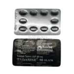 Tadarise Black 80mg Tadalafil Tablets 3