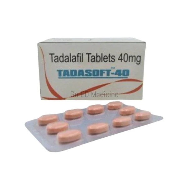 Tadasoft 40mg Tadalafil Tablets 1