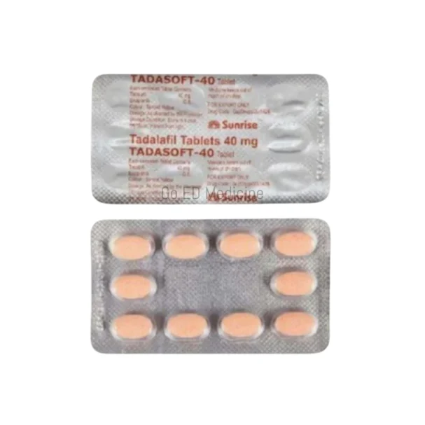 Tadasoft 40mg Tadalafil Tablets 3
