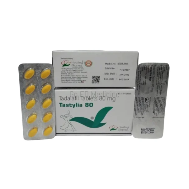 Tastylia 80mg Tadalafil Tablets 2