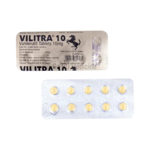 Vilitra 10mg Vardenafil Tablets 1