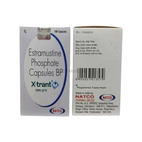 X trant 140mg Estramustine Phosphate Capsule 2
