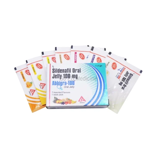 Abhigra 100mg Sildenafil Oral Jelly 1