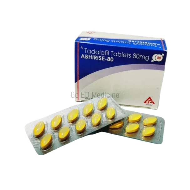 Abhirise 80mg Tadalafil Tablets 3