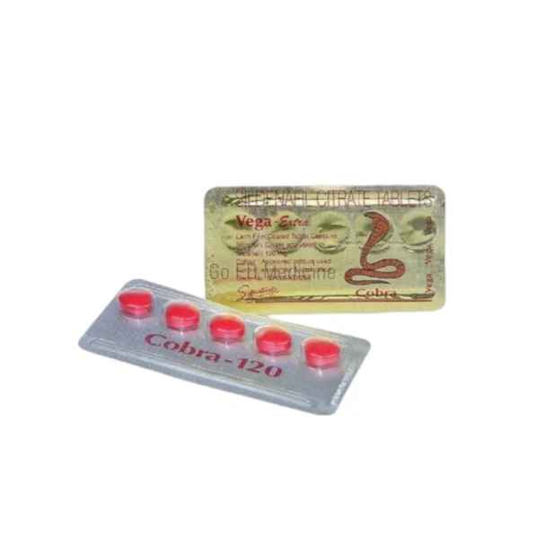 Cobra 120mg Sildenafil Tablets 2