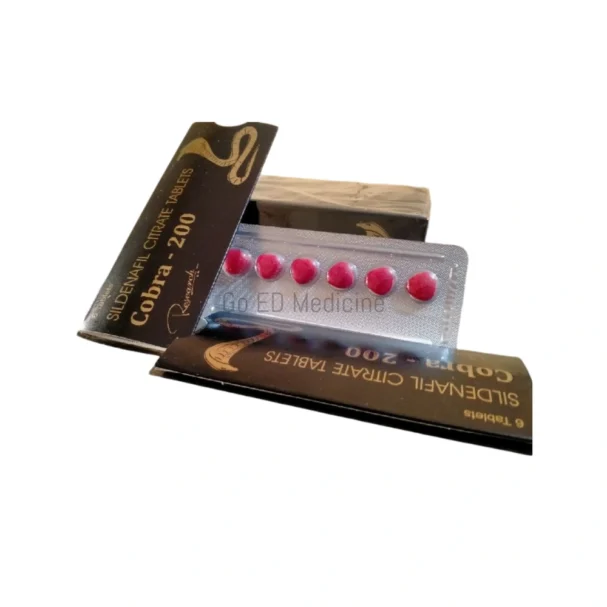 Cobra 200mg Sildenafil Tablets 2
