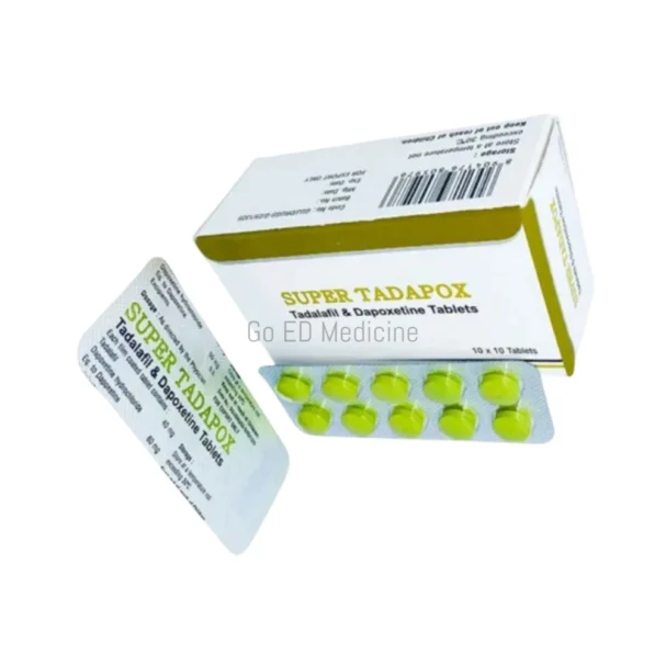Super Tadapox 100mg Tadalafil & Dapoxetine Tablets 2