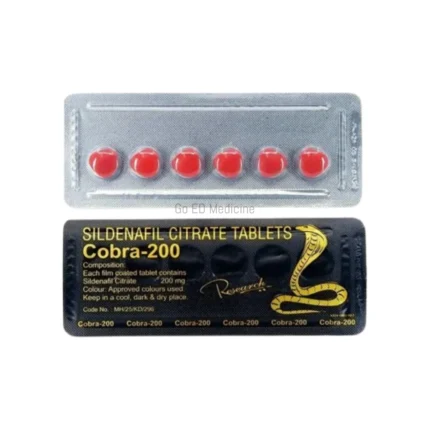 Cobra 200mg Sildenafil Tablets 1