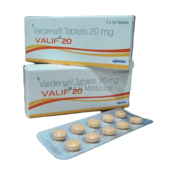 Valif 20mg Vardenafil Tablets 2