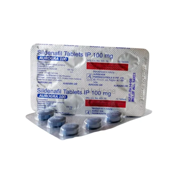 Aurogra 100mg Sildenafil Tablets 1