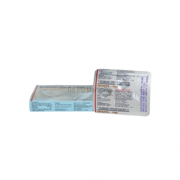 Eriacta 100mg Sildenafil Tablet 1