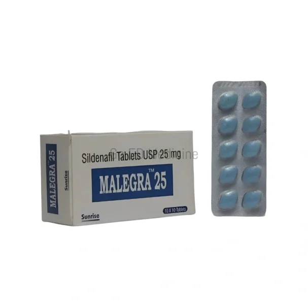 Malegra 25mg Sildenafil Tablets 1