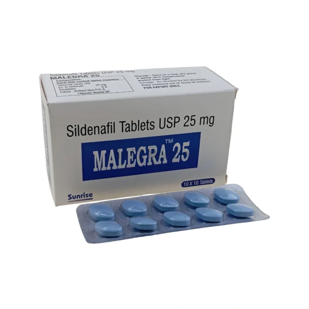 Malegra 25mg Sildenafil Tablets 3