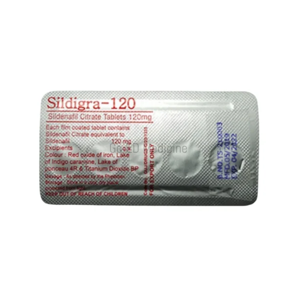 Sildigra 120mg Sildenafil Tablet 2