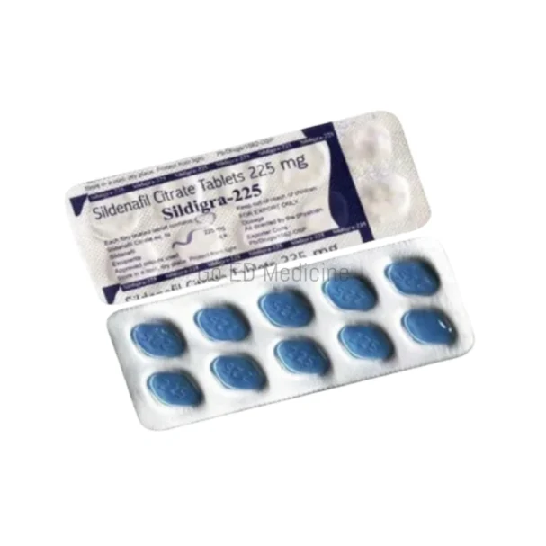 Sildigra 225mg Sildenafil Tablet 3