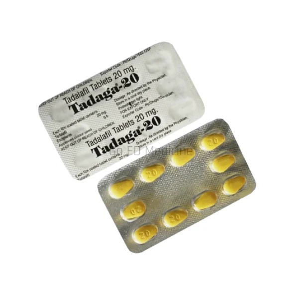 Tadaga 20mg Tadalafil Tablets 2