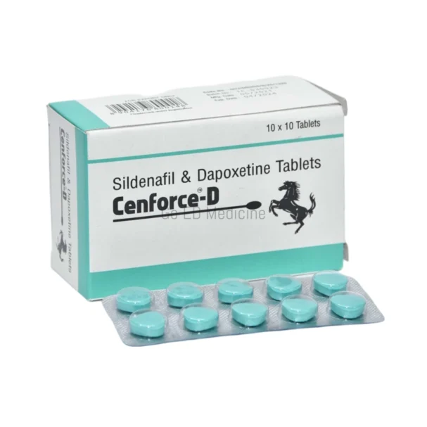 Cenforce D 160mg Sildenafil & Dapoxetine Tablet 2