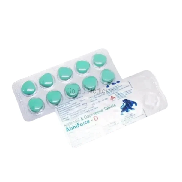 Abhiforce D 160mg Sildenafil & Dapoxetine Tablets 2
