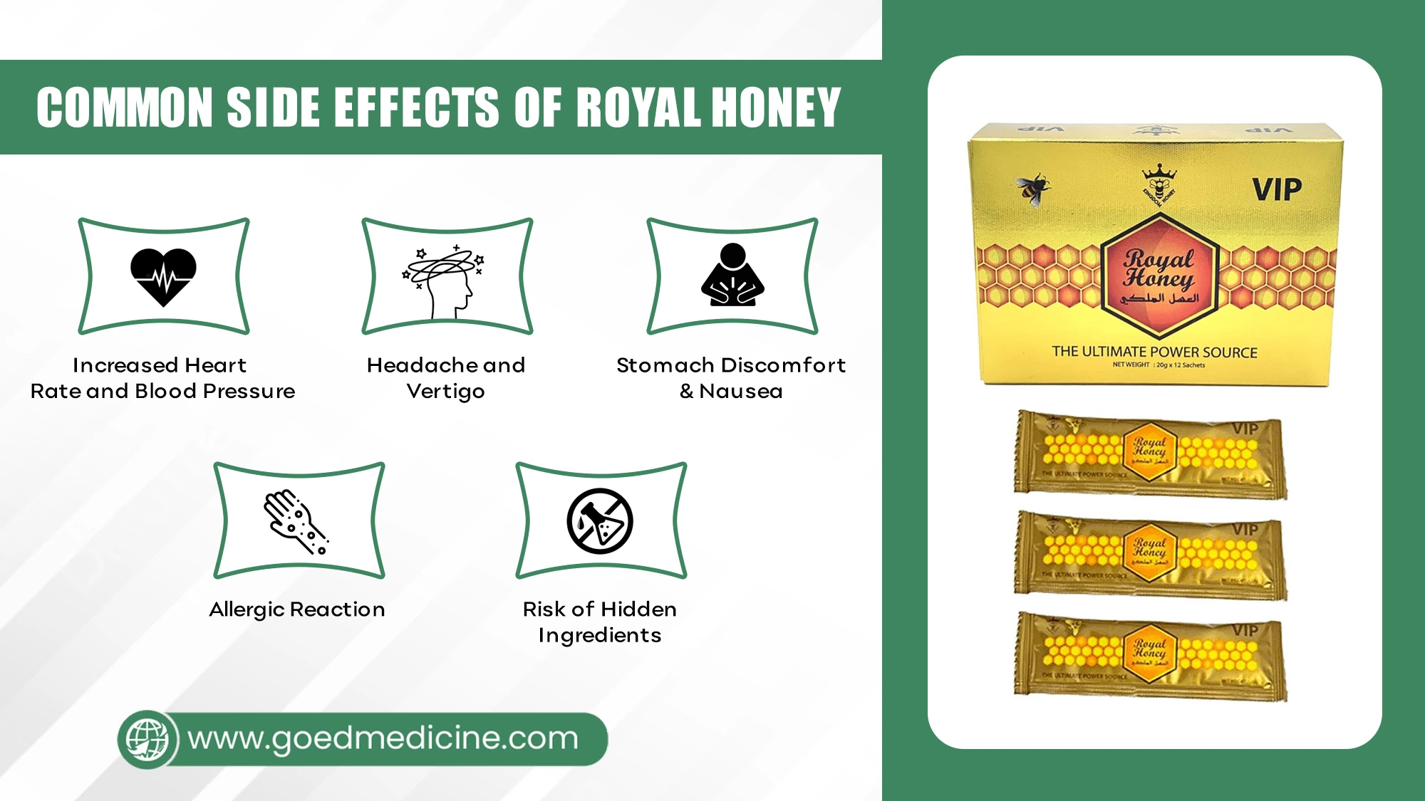 Common Side Effects of Royal Honey Common Side Effects of Royal Honey