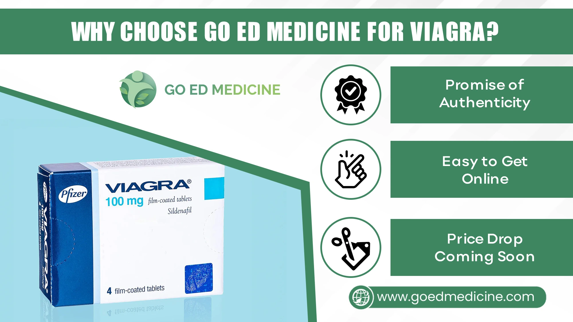 Why Choose Go ED Medicine for Viagra