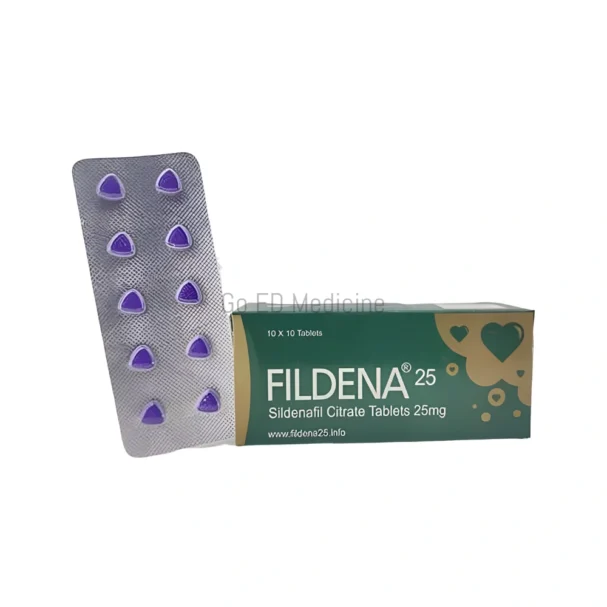 Fildena 25mg Sildenafil Tablet 1