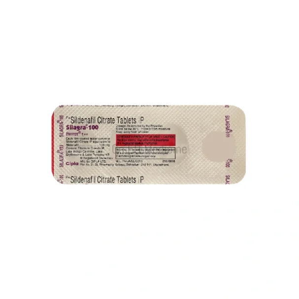 Silagra 100mg Sildenafil Tablet 1
