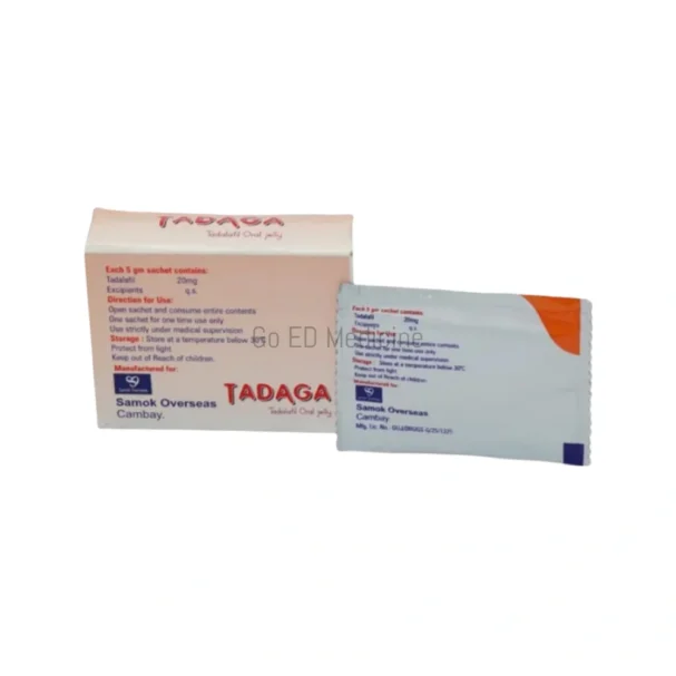Tadaga 5gm Oral Jelly Tadalafil 1