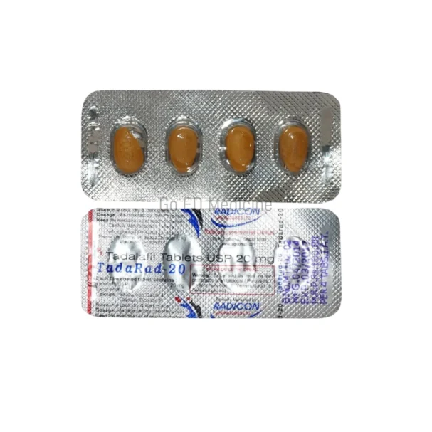 Tadarad 20mg Tadalafil Tablet 2